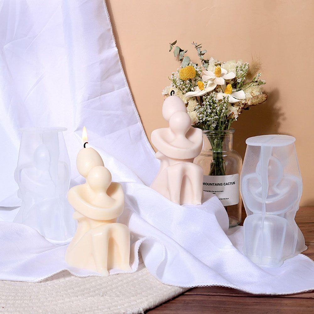 Khuôn Làm Nến Sáp Nến Bằng Nhựa Resin In Chữ Mother Hugs Mother Hugs Trang Trí Tiệc Cưới / Ngày Của Mẹ