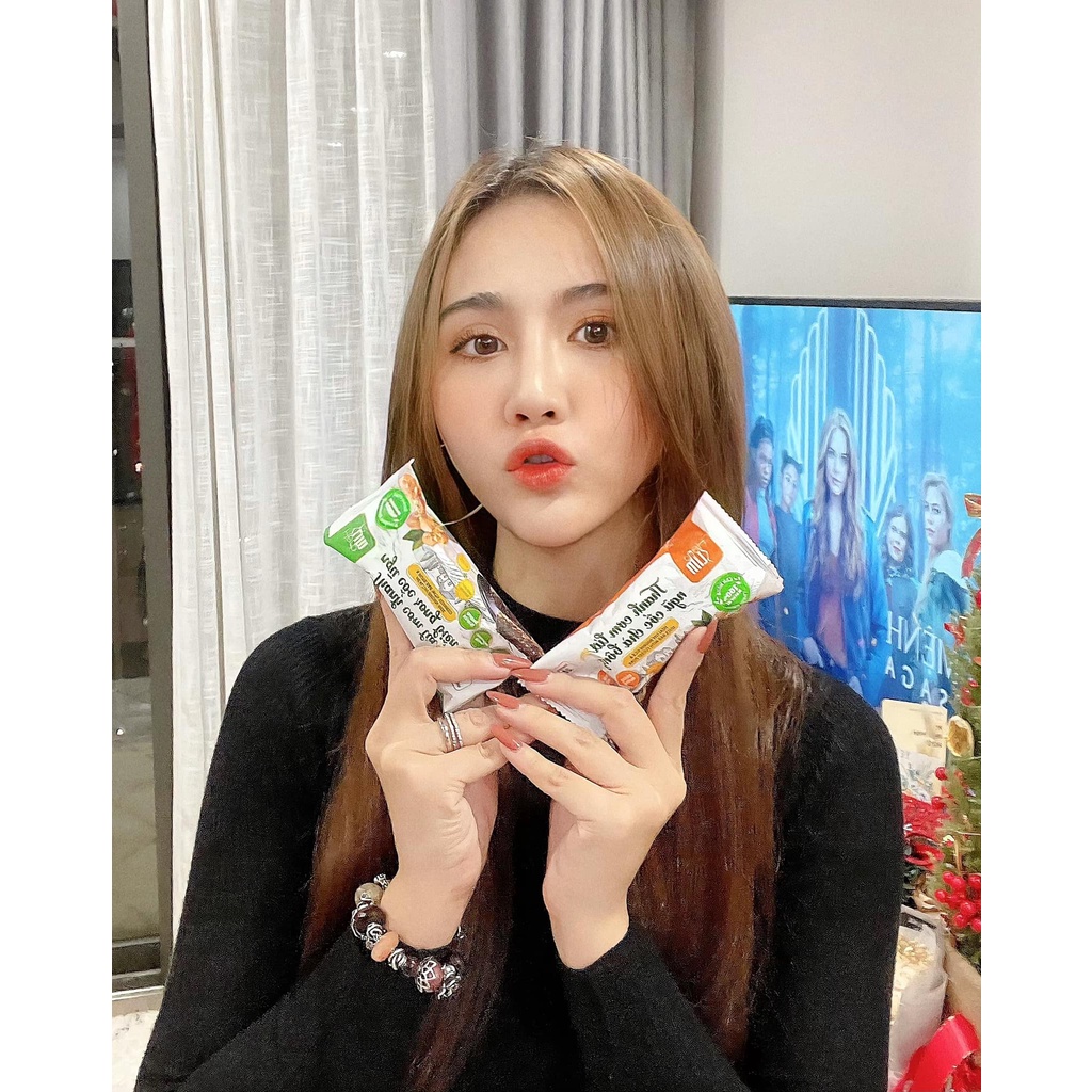 Thanh cơm lứt bổ sung dinh dưỡng Herb Slim - Full Hộp (10 gói) | BigBuy360 - bigbuy360.vn