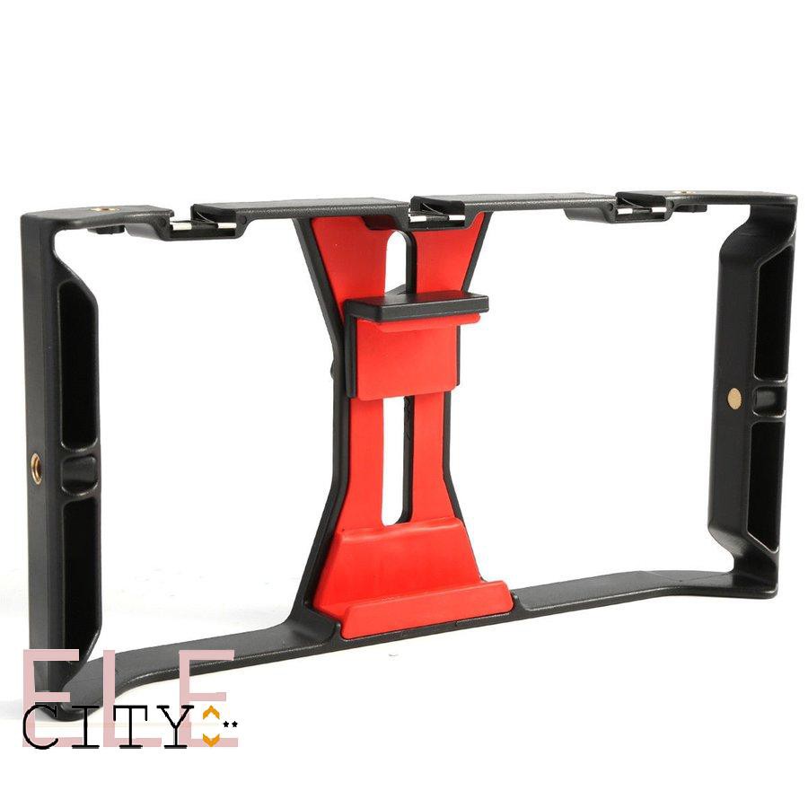 111ele} Video Camera Cage Stabilizer Film Making Rig For Smart Phone Video Rig Bracket | BigBuy360 - bigbuy360.vn