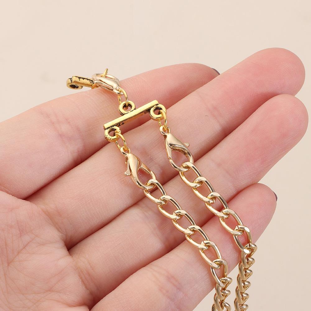 Osier1 Móc Khóa Đa Sợi 4 Hàng|Son Môi Màu Sắc Thời Trang|Vòng cổ Nối Vòng Tay 2 Hàng Nhiều Màu Sắc