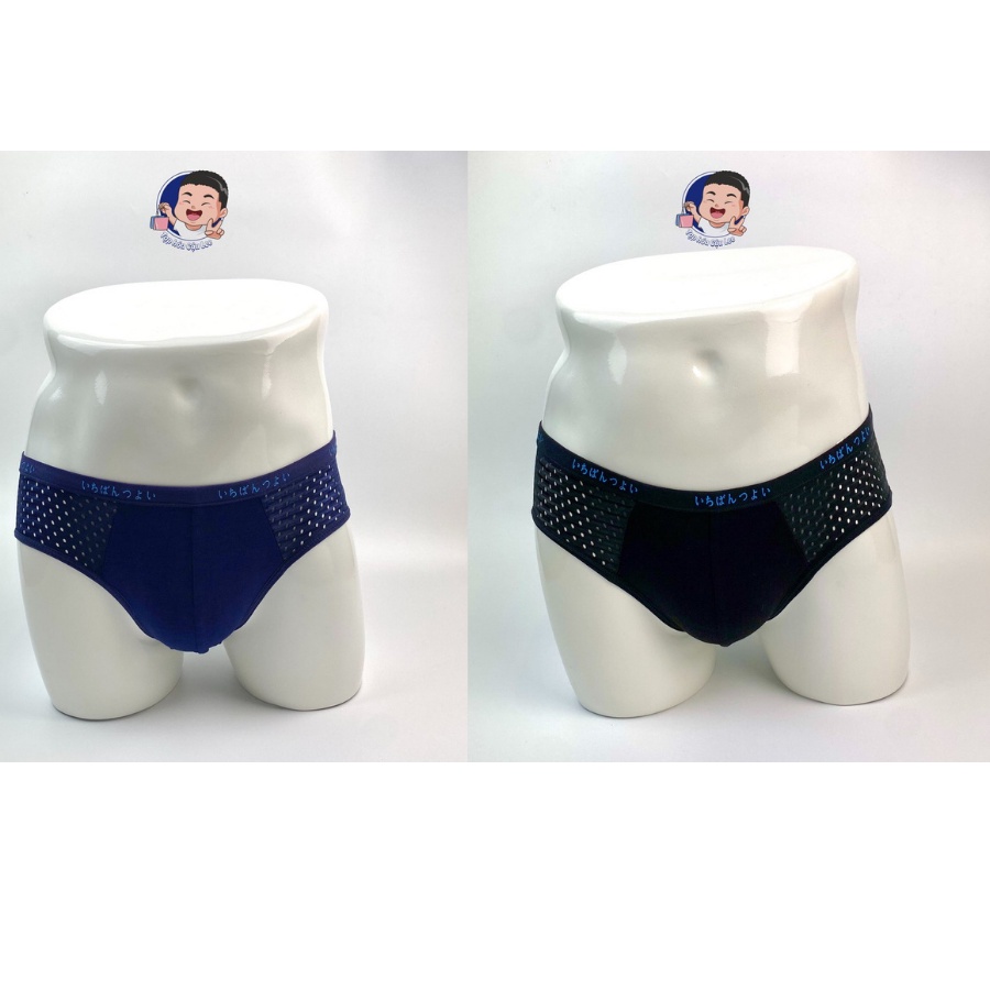 [RẺ VÔ ĐỊCH] Quần lót Nam MUJI lưới chéo cao cấp, Quần sịp nam tam giác thoáng khí, kháng khuẩn