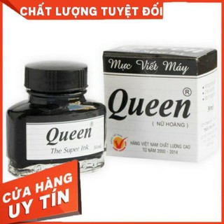 Mực bút máy viết máy QUEEN 30 ml