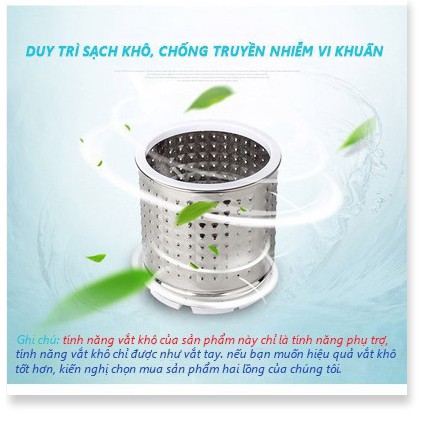 🇳 🇪 🇼®️ Máy giặt mini 7kg có tia UV diệt khuẩn, tiết kiệm điện nước, bán tự động