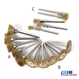 Chổi đánh rỉ sét trục 3mm