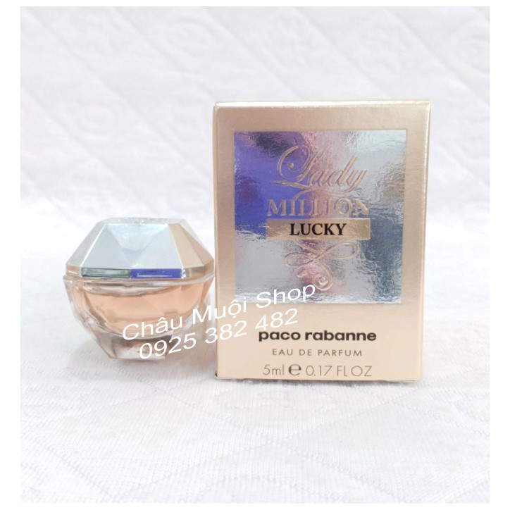 Nước Hoa Mini 1 Lady Million Lucky - 5ml-Nữ