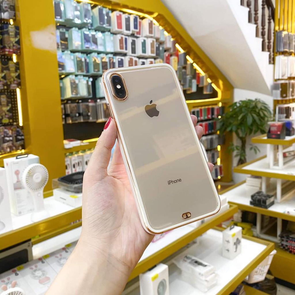 Ốp lưng Likgus giả iphone 12 cho iPhone 11 Pro Max/ 11 Pro/ 11/ XS Max/ XS/ XR/ 7 Plus/ 8 Plus/ SE/ 7G Viền màu siêu đep