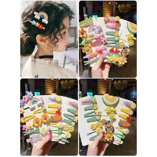 SET KẸP TÓC HOA QUẢ HOT TREND