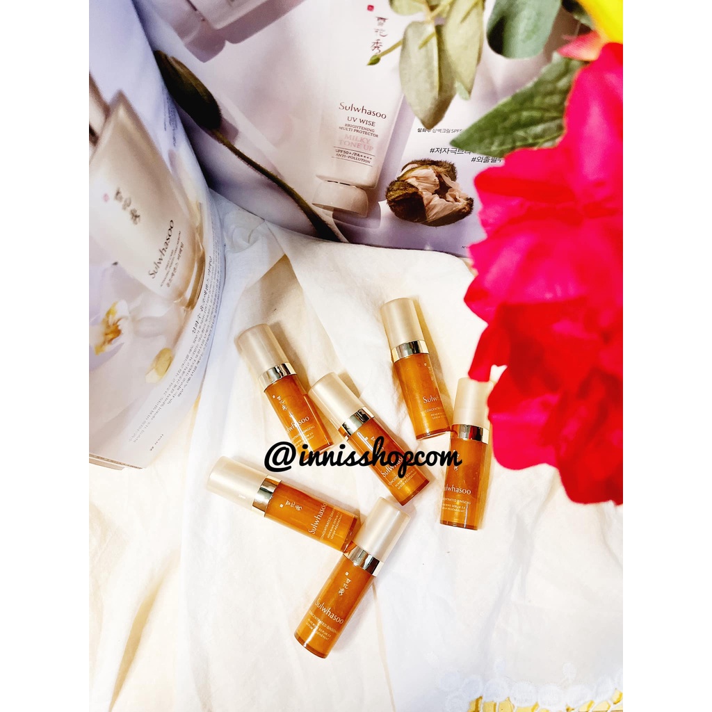 Tinh chất nhân sâm Sulwhasoo Concentrated Ginseng Renewing Serum EX 5ml
