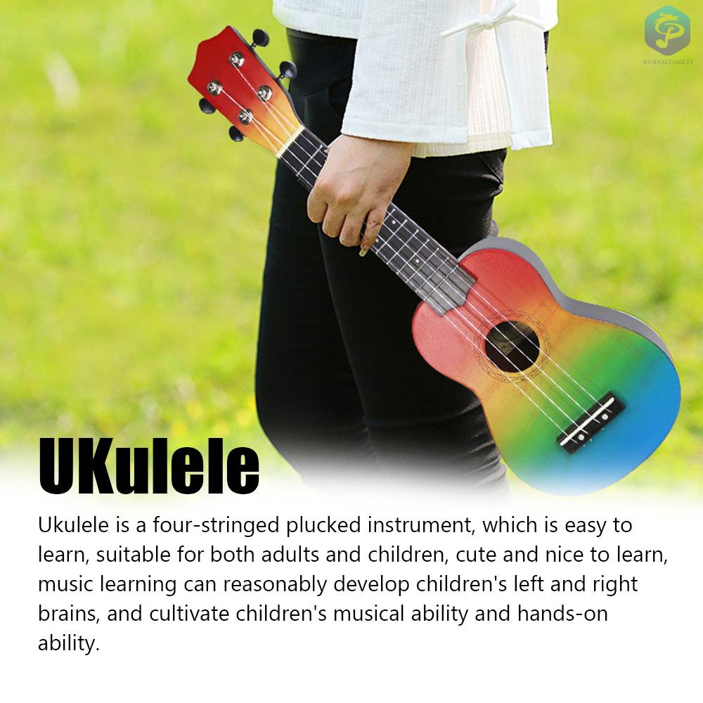 Đàn Ukulele Gỗ 4 Dây 21 Inch Cho Bé