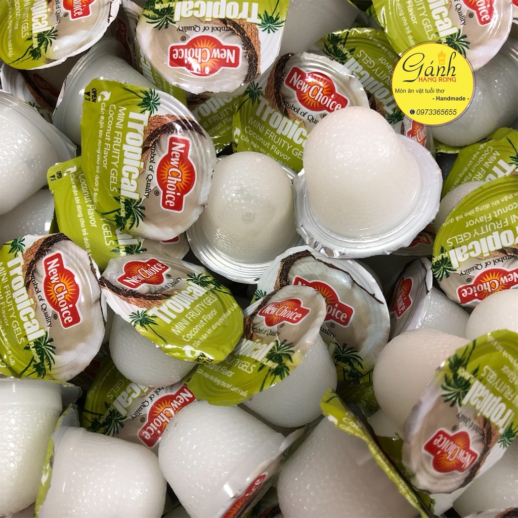 Thạch Rau Câu New Choice Hương Trái Cây Nhiệt Đới 1kg