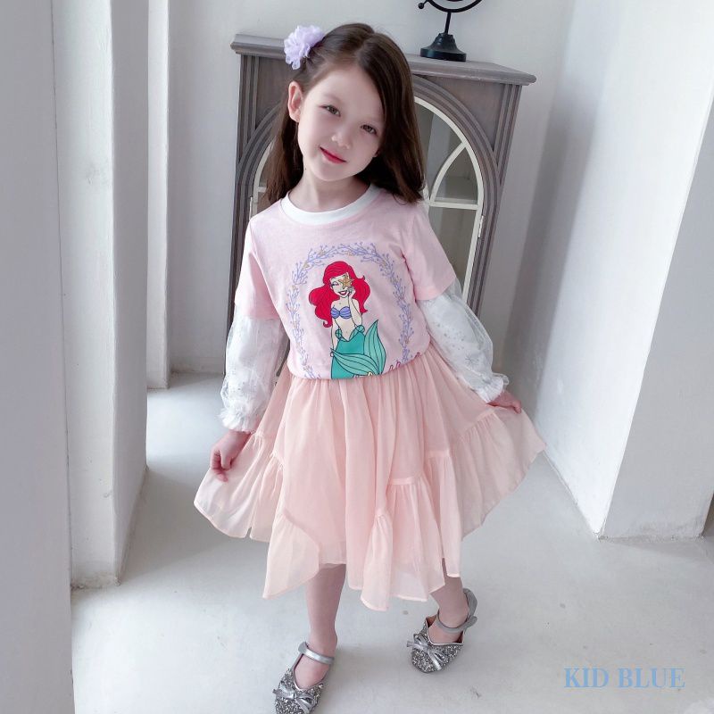 Oder áo phông dài tay công chúa elsa