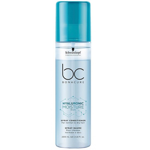 [#schwarzkopf_chính_hãng] Xịt dưỡng tóc Schwarzkopf BC Bonacure Hyaluronic Moisture Kick Spray Conditioner 200ml