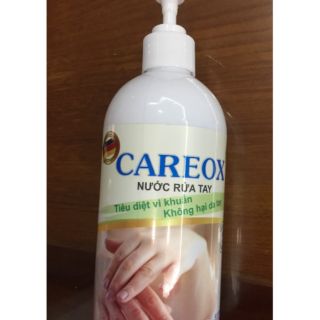 Nước rửa tay careox 500ml diệt 99.99% vi khuẩn