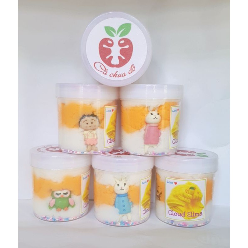 Slime phối màu dễ thương