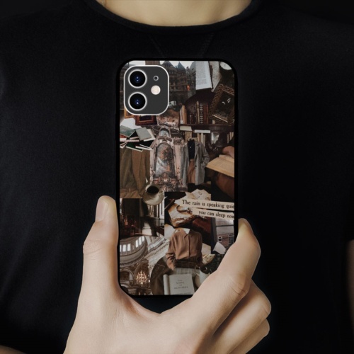 Ốp Lưng SAMSUNG hình brown  collage art kinetic art chính hãng  cho các dòng iPhone PAP20210906