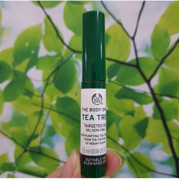 [Hết Mụn 100%_Hàng Auth] Gel chấm mụn The Body Shop Tea Tree Targeted