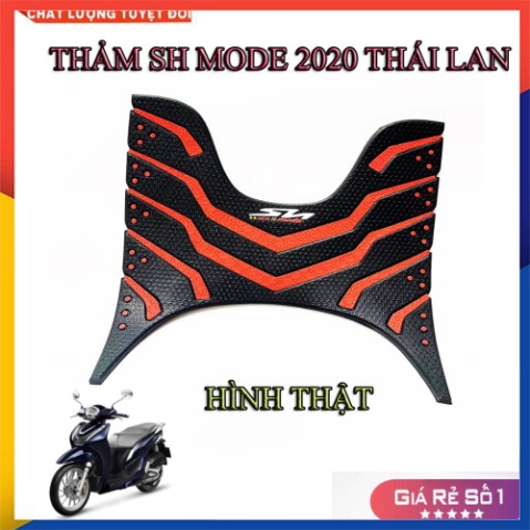 THẢM CAO SU SH MODE 2020 THÁI LAN ( MÀU ĐỎ)