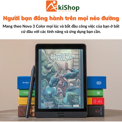 Máy đọc sách Eink màu cao cấp Boox Nova 3 Color 32 GB