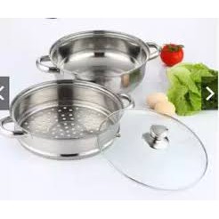 Nồi Hấp 2 Tầng Đa Năng 28 cm GD64