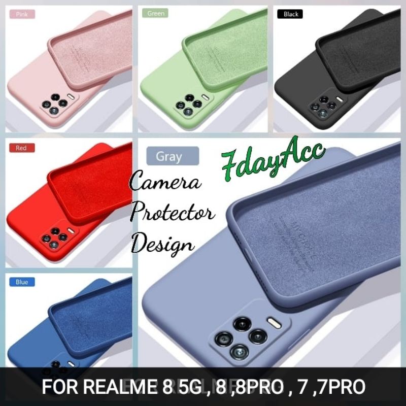 Ốp Điện Thoại Mềm Màu Kẹo Cho REALME 8 PRO 7pro 6 PRO 8 8 PRO 8 5G