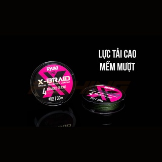 Dây Câu Cá RYUKI PE 4X Braid