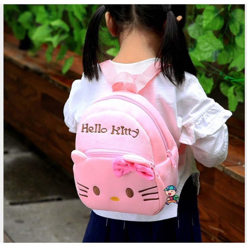 Balo mini hình mèo kitty cho bé đi học