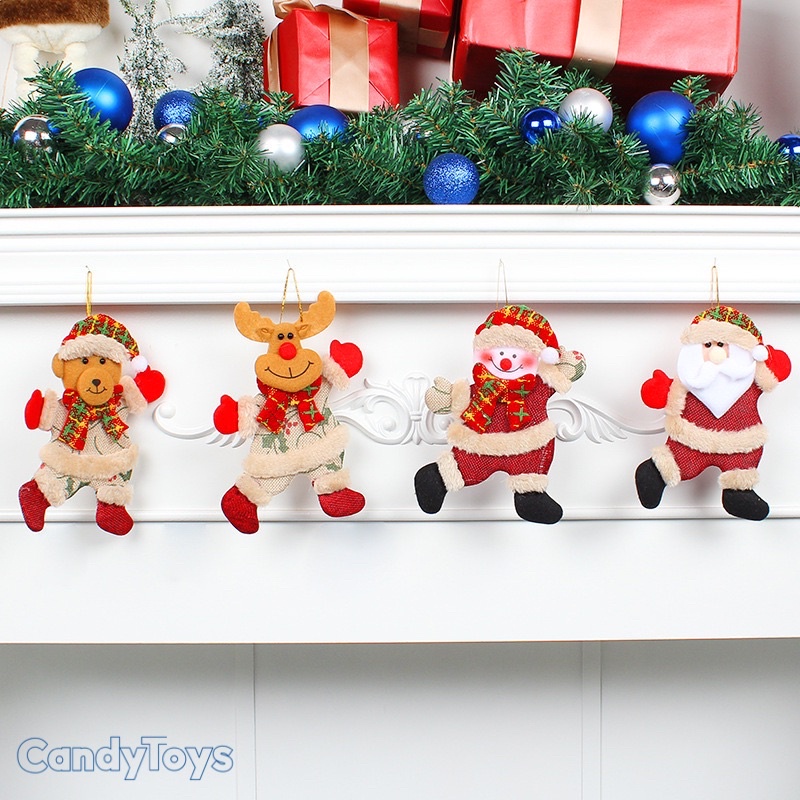 ĐỒ TREO TRANG TRÍ CÂY THÔNG NOEL/ GIÁNG SINH - CHUÔNG TREO NƠ, ÔNG GIÀ NOEL/ NGƯỜI TUYẾT/ GẤU/ HƯƠU