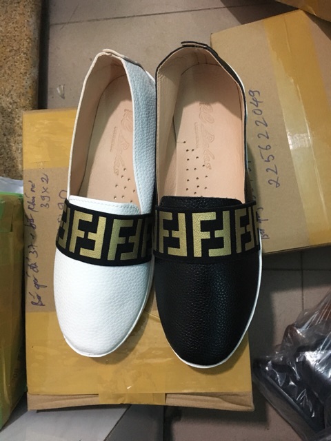 Giày slipon vạch xinh | BigBuy360 - bigbuy360.vn