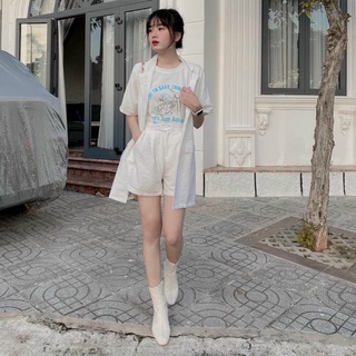 SÉT VEST TRẮNG MIX PULL HÌNH