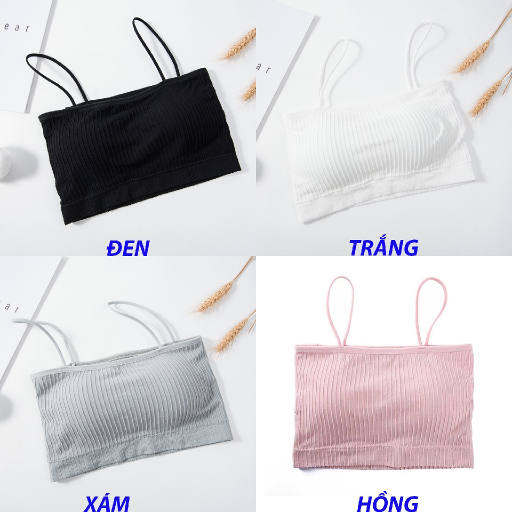 [Mã WARN10 giảm 10K đơn 99K] Áo Bra Cotton 2 Dây Gợi Cảm Trẻ Trung RRTEWSD AL05 | WebRaoVat - webraovat.net.vn