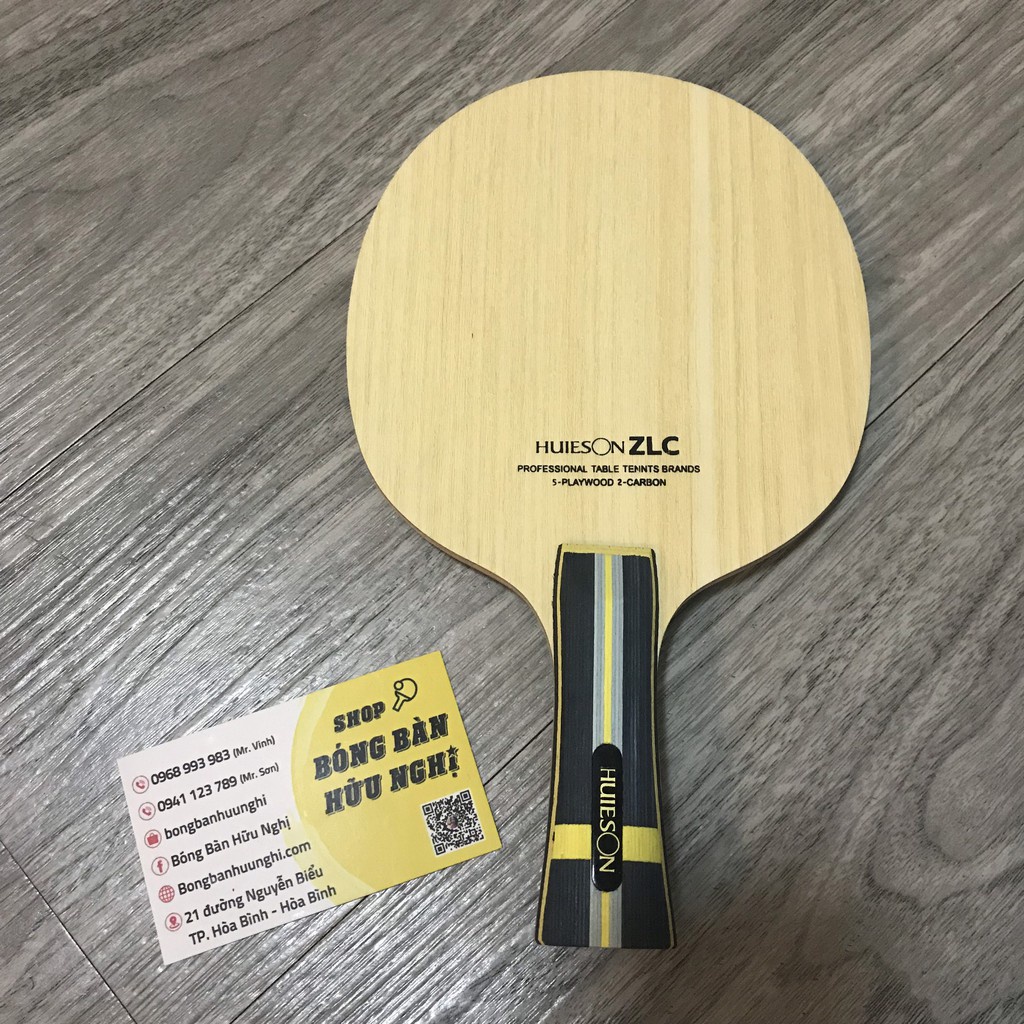 Vợt bóng bàn Huieson ZLC cấu tạo 5 lớp gỗ 2 lớp Zylon Carbon