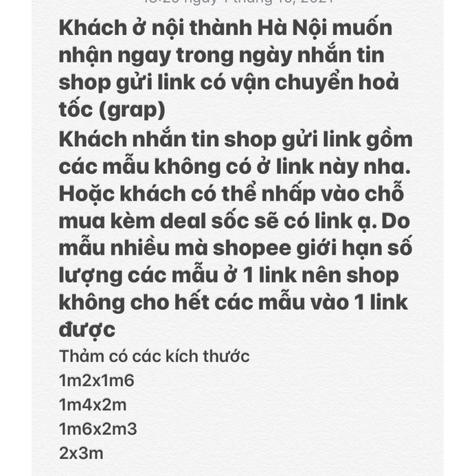 Thảm trải sàn,thảm lỳ Bali nhiều kích thước(Hàng Nhập Khẩu)