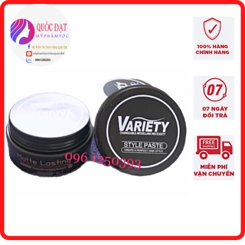 Sáp vuốt tóc variety