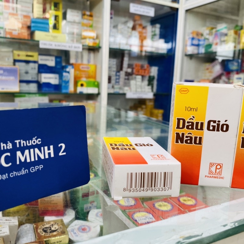 ✅ [Chính Hãng] Dầu Gió Nâu (Chai lớn 10 ml ) hàng chính hãng công ty Pharmadic