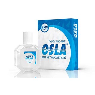 Thuốc nhỏ mắt Osla - Mỏi mắt, ngứa mắt, khô rát mắt, khó chịu hoặc đau mắt đỏ