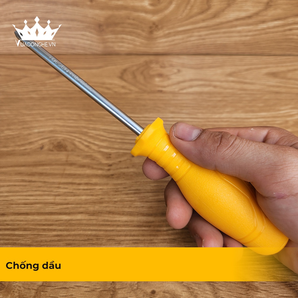 Bộ 2 Tua Vít Dài Đầu Vít Có Từ Tính Tolsen 20735 - Vua Đồ Nghề