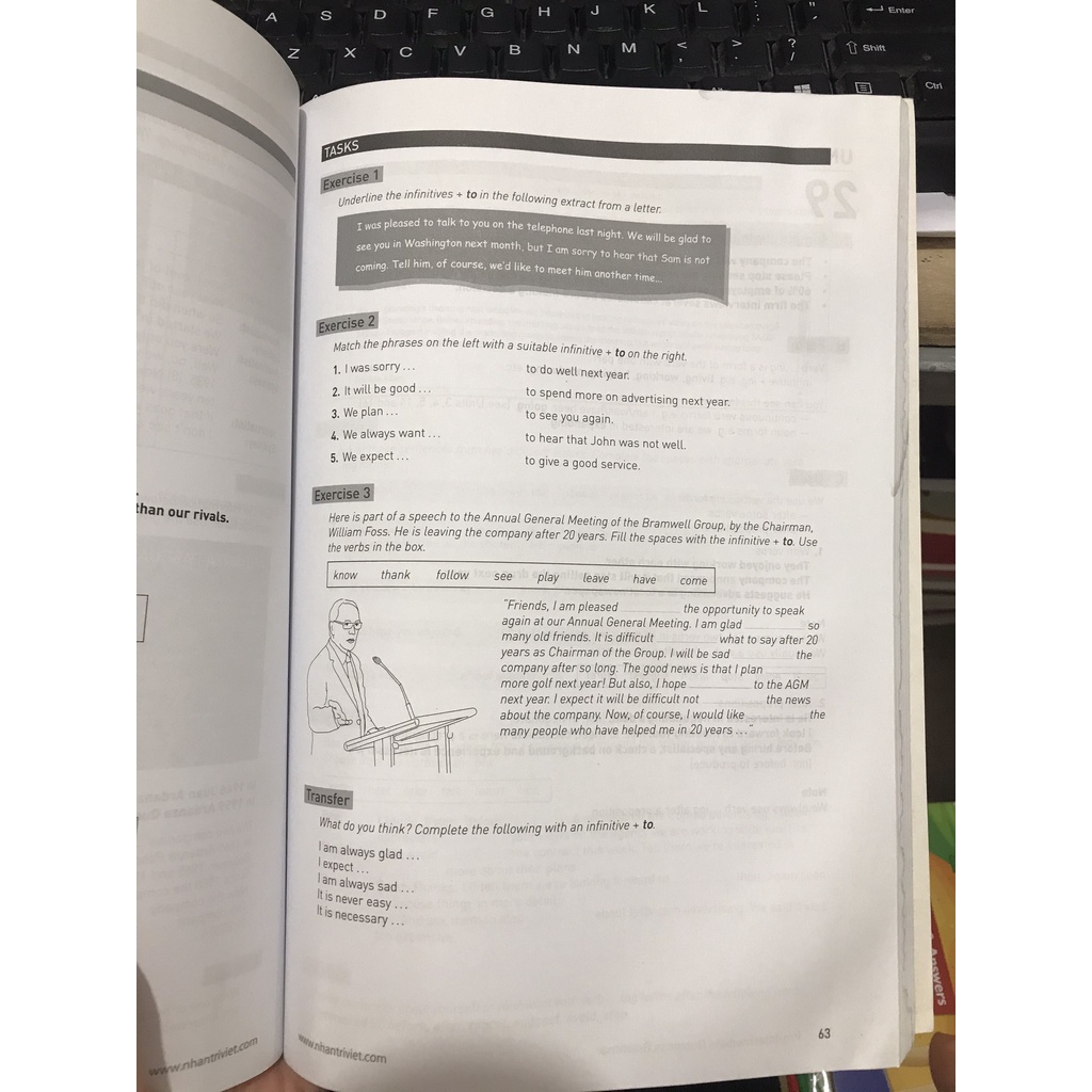 Sách - Collins English for Business : Businees Grammar &amp; Practice level A2-B1