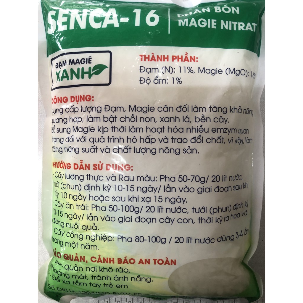 SENCA-16 PHÂN BÓN MAGIE NITRAT LOẠI 1KG