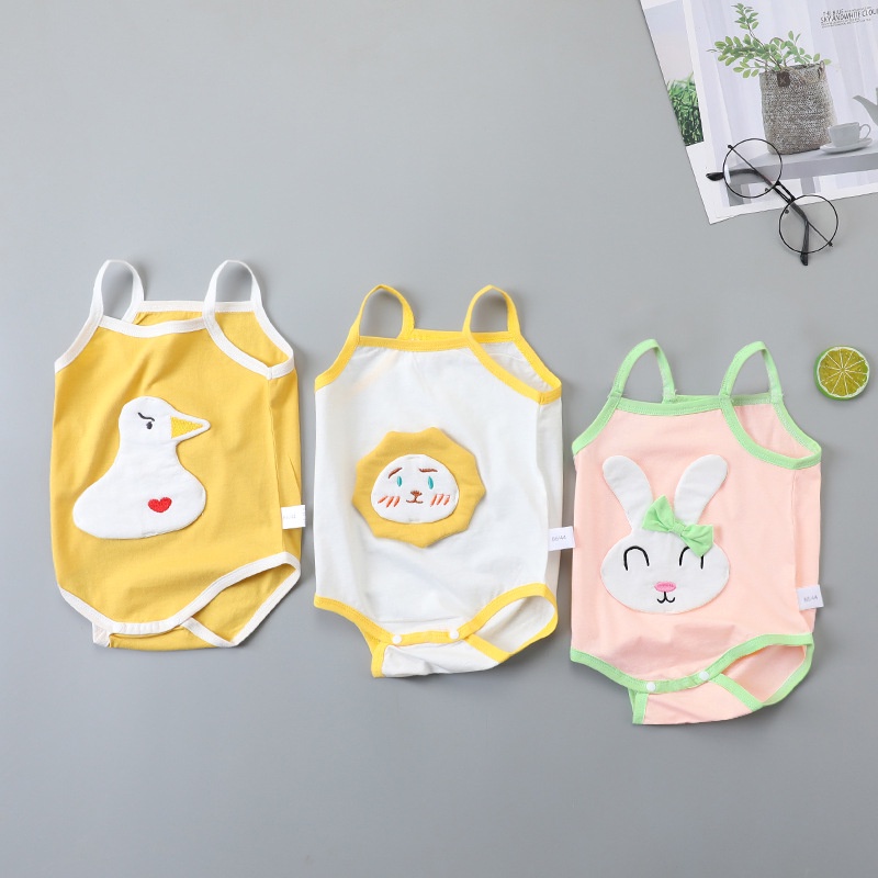 Body chip 2 dây hàng Quảng Châu mềm mát dành cho bé trai bé gái mặc hè