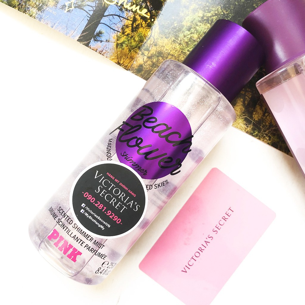 Xịt Thơm Toàn Thân Victoria's Secret PINK Beach Flower