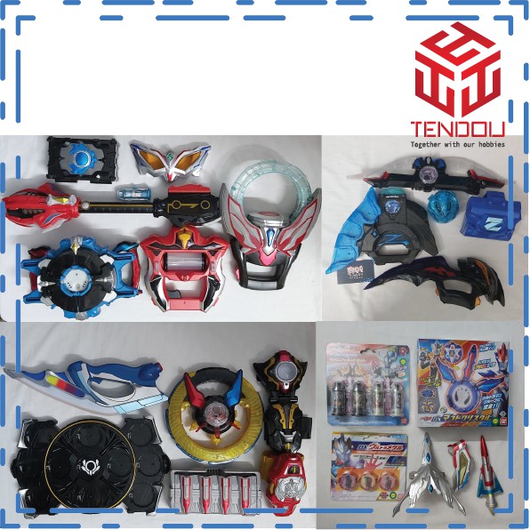 Đồ Chơi DX Ultraman Z Orb Geed R/B Taiga Siêu Nhân Điện Quang