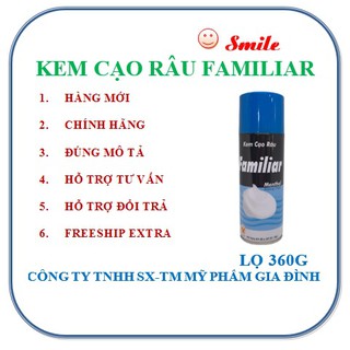 Kem cạo râu Familar hàng Việt Nam chất lượng cao -360g, 300g,175g