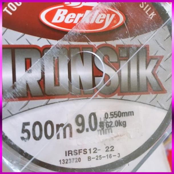 [Xả Kho 3 Ngày]  Cước câu cá  Berkley Iron silk 500m