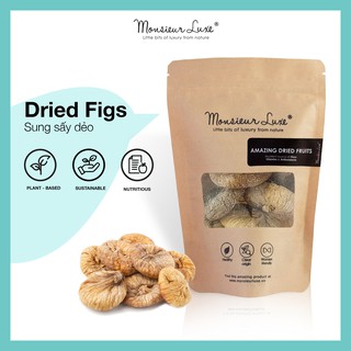 Sung Sấy MONSIEUR LUXE - Dried Figs (250G, 500G) 
