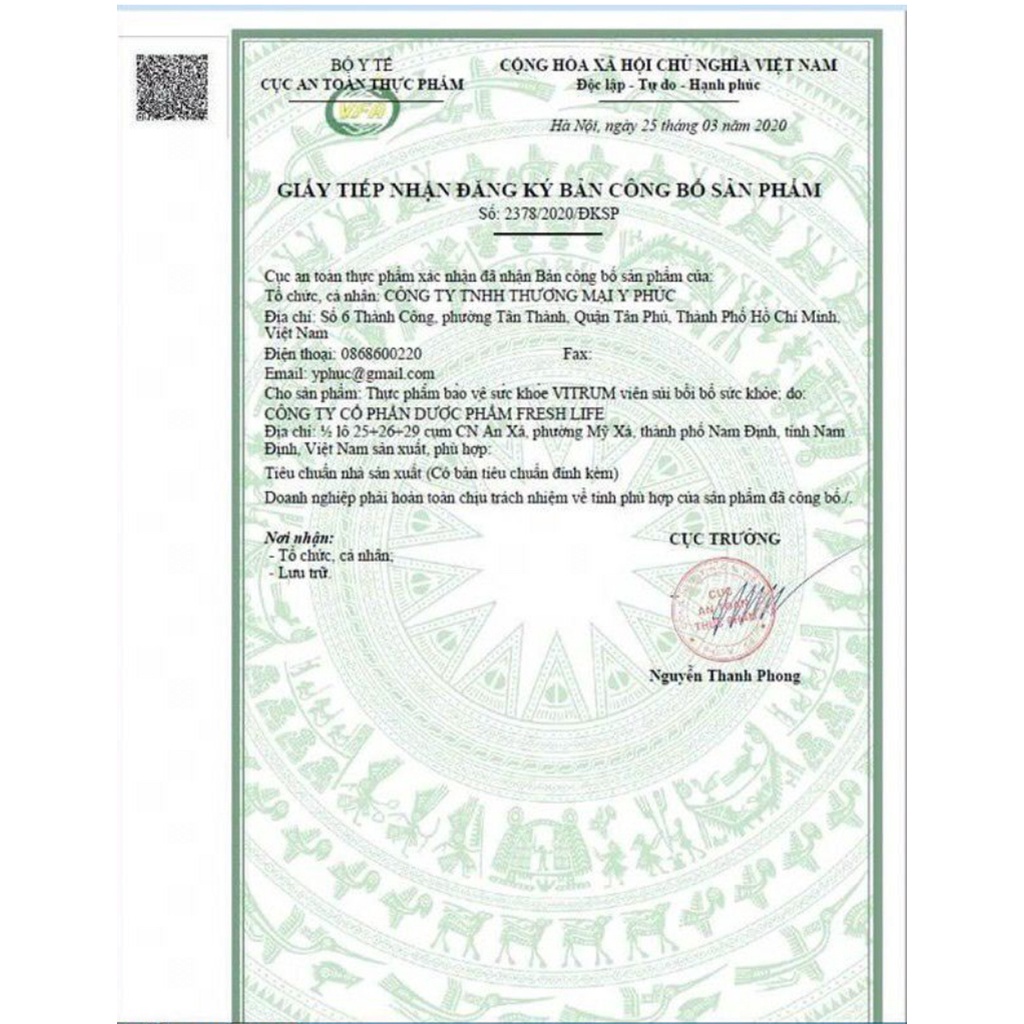 Viên sủi Vitrum C bồi bổ sức khỏe Tube 10 viên