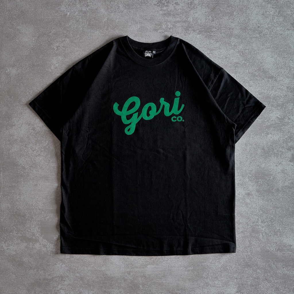 Áo Thun Tay Lỡ Gori Tee | Season 1 | Màu Đen Ép Nhung Chất Liệu Cao Cấp