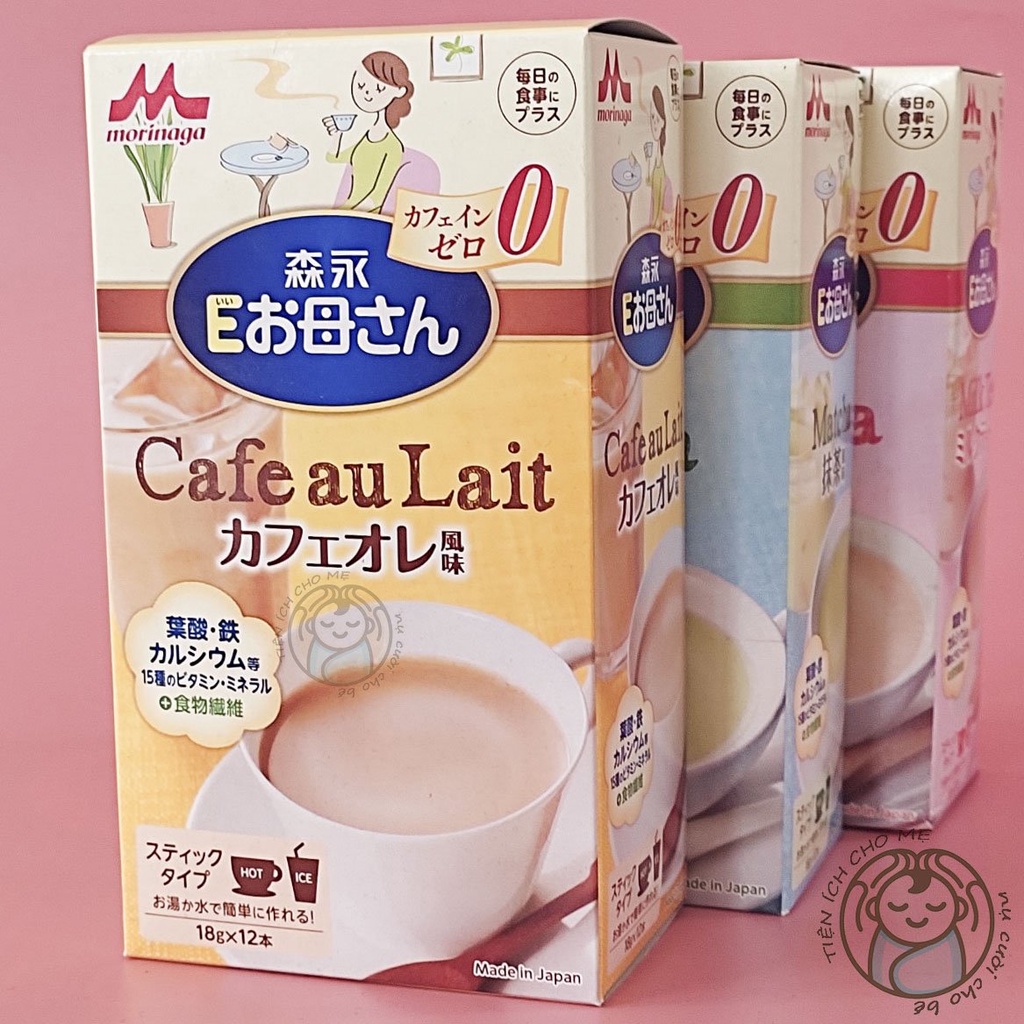 Sữa bầu Morinaga, sữa cho bà bầu Nhật Bản 216g bổ sung Canxi, sắt dễ hấp thu