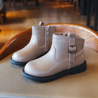 Giày cho bé gái giày boot khóa dọc sang chảnh siêu đẹp siêu êm dễ phối đồ
