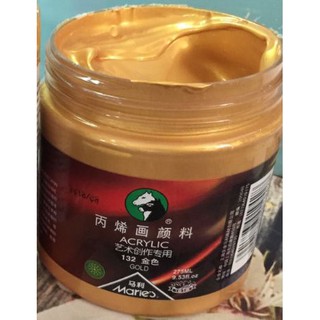 Acrylic Maries nhũ vàng, nhũ bạc
