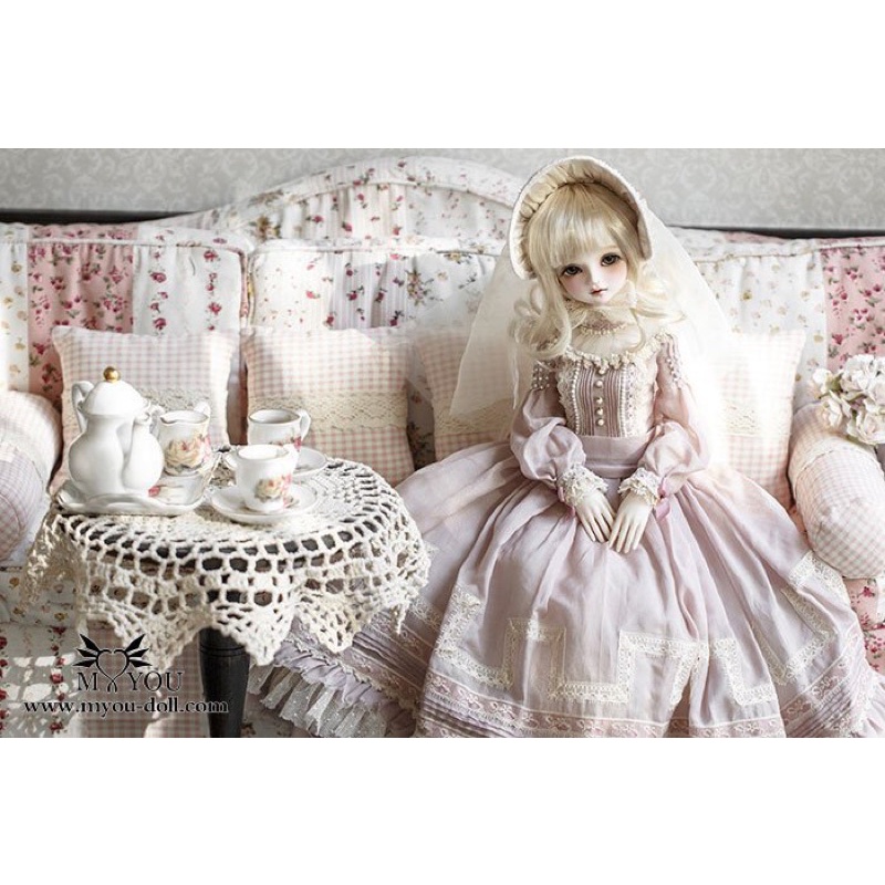 BJD búp bê 4 điểm tiểu thư cao 44cm